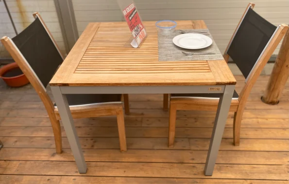 SOLETTA Teakholz Gartentisch – Bild 2