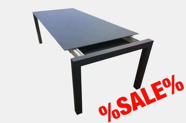 BEGA Design SOLE Glas Ausziehtisch
