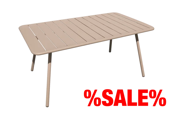 LUXEMBURG Aluminium Gartentisch