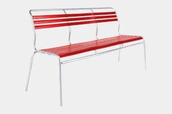 Schaffner Säntis 3er-Bank Lättli ohne Armlehnen