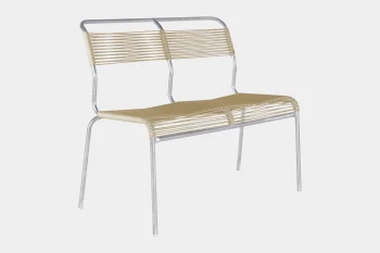 Schaffner Säntis 2er-Bank Spaghetti ohne Armlehnen