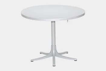 Runder Bistrotisch Schaffner Arbon aus Metall.
