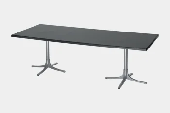 Rechteckiger Schaffner Schaffhausen Ausziehtisch.